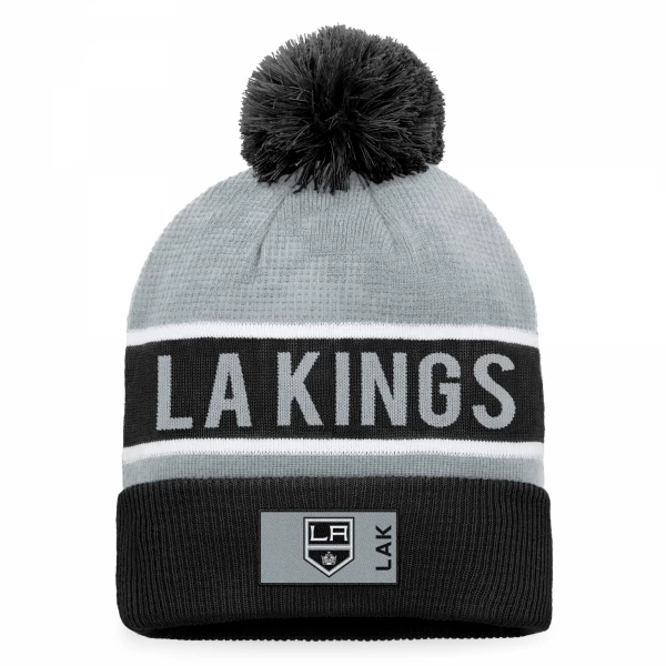 Kulich LAK Authentic Pro Game and Train Cuffed Pom Knit Los Angeles Kings