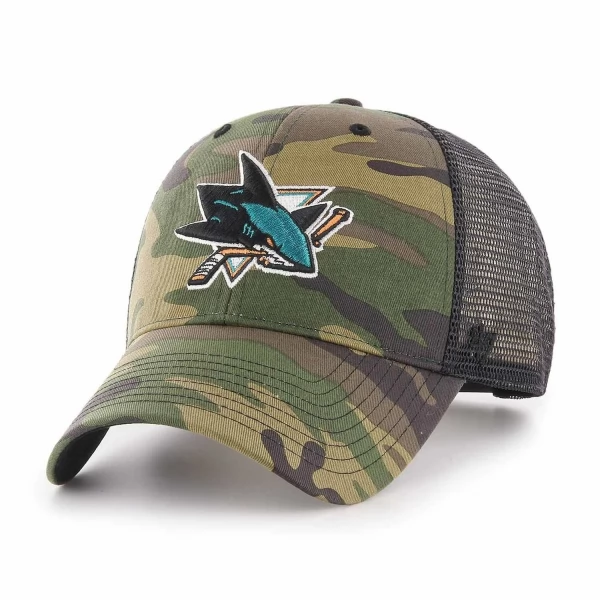 Kšiltovka SJS Camo Branson MVP San Jose Sharks