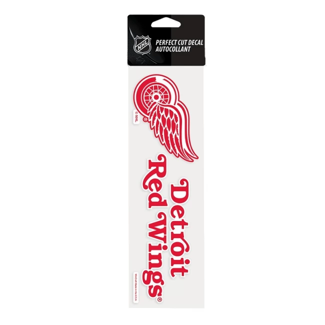 Samolepka 25 x 7,5 DET Perfect Cut Decal TEAM Detroit Red Wings