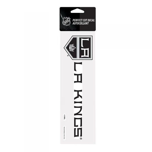 Samolepka 25 x 7,5 LAK Perfect Cut Decal TEAM Los Angeles Kings