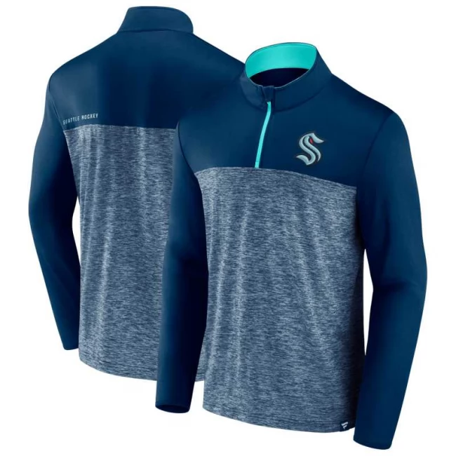 Mikina pánská SEA Mens Iconic Defender 1/4 Zip Seattle Kraken