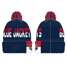 Kulich dětský CBJ Face-Off Jacquard Knit Columbus Blue Jackets