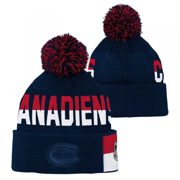 Kulich dětský MON Face-Off Jacquard Knit Montreal Canadiens