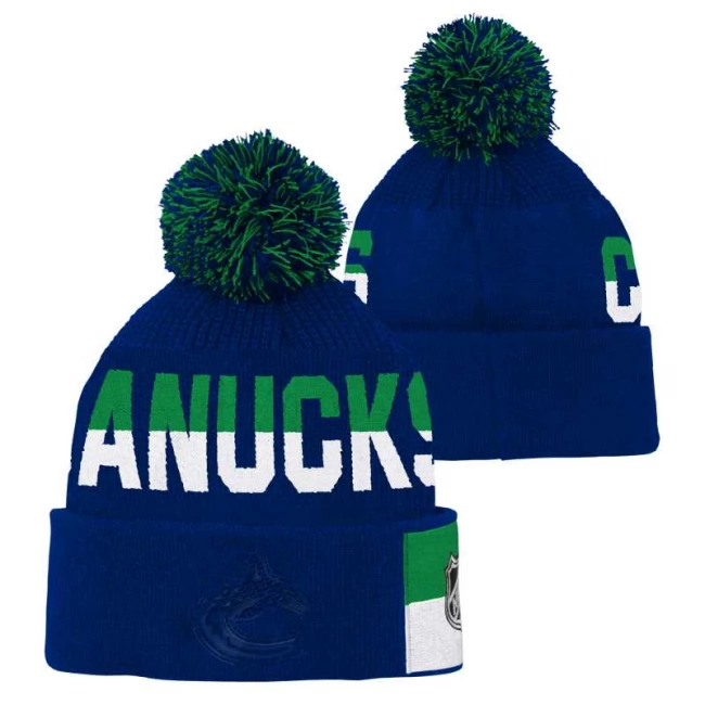 Kulich dětský VAN Face-Off Jacquard Knit Vancouver Canucks