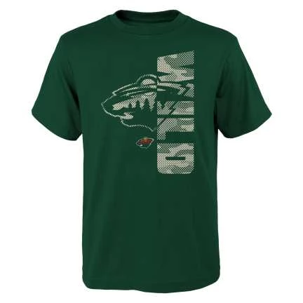 Tričko dětské MIN Cool Camo SS Tee Minnesota Wild