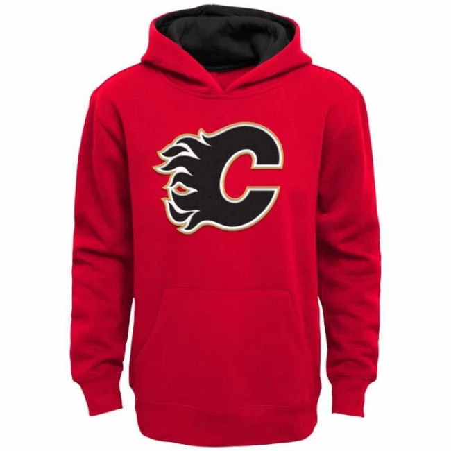 Mikina dětská CAL PO Fleece Hood Calgary Flames