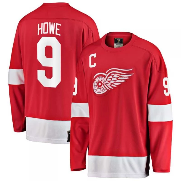 Dres vintage DET H09 Howe Breakaway Player Detroit Red Wings