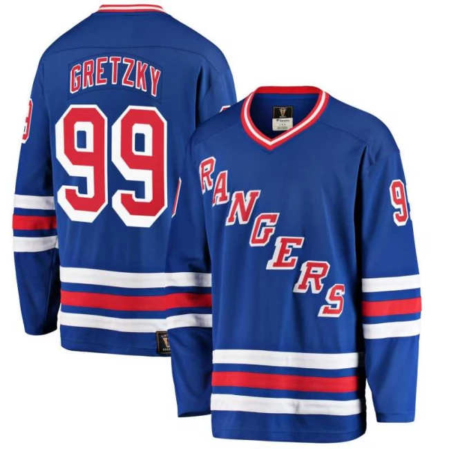 Dres vintage NYR G99 Gretzky Breakaway Player New York Rangers