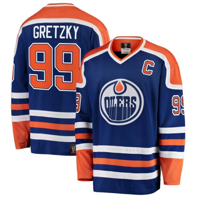 Dres vintage EDM G99 Gretzky Breakaway Player Edmonton Oilers