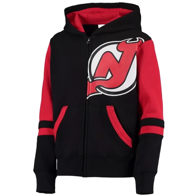 Mikina dětská NJD Faceoff Full Zip Fleece New Jersey Devils