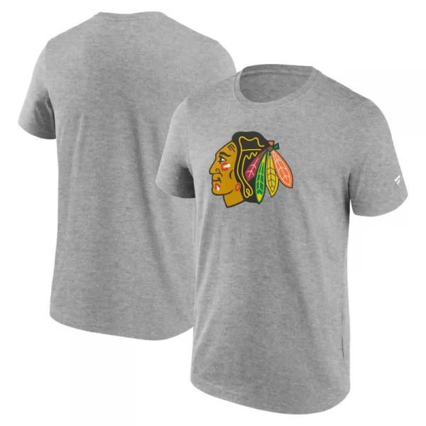 Men's t-shirt CHI Primary Logo Graphic Chicago Blackhawks