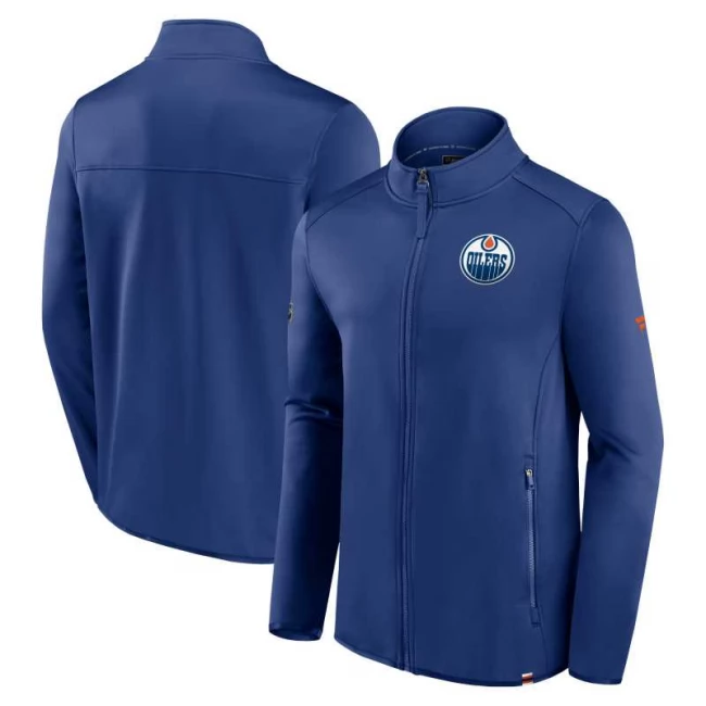 Bunda pánská EDM 23 Authentic Pro Fleece FZ Edmonton Oilers