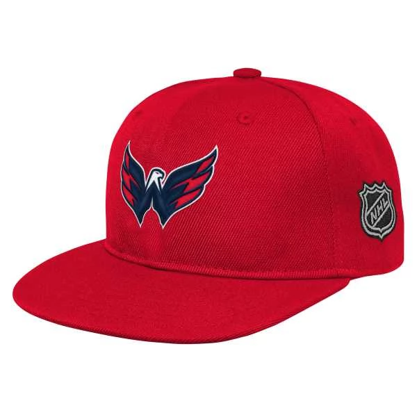 Kšiltovka dětská Snap WAS Logo Flatbrim Washington Capitals