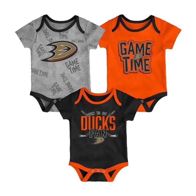 Body Baby Set ANA 3PK SS Anaheim Ducks