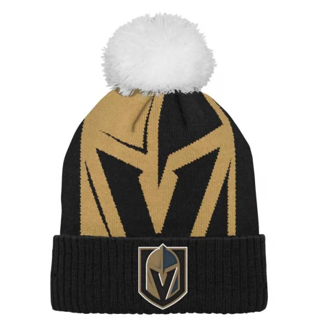 Kulich dětský VEG big-face cuffed pom Vegas Golden Knights