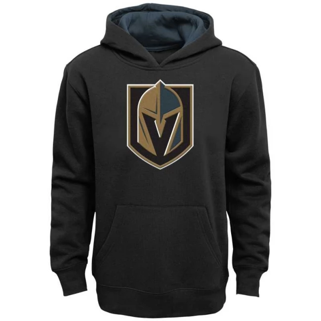 Mikina dětská VEG Main Prime Pullover Fleece Hood Home černá Vegas Golden Knights