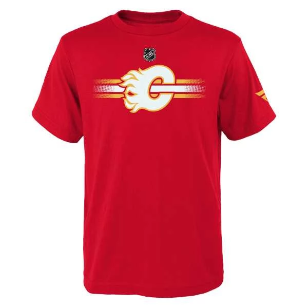 Tričko dětské CAL Main Apro Logo S/S Cotton Home Calgary Flames