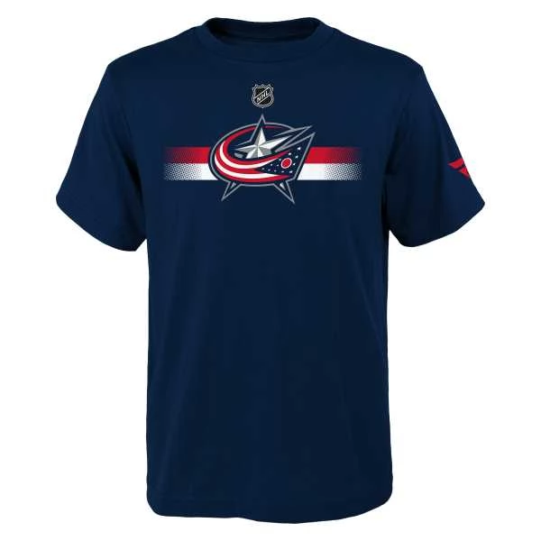 Tričko dětské CBJ Main Apro Logo S/S Cotton Home Columbus Blue Jackets