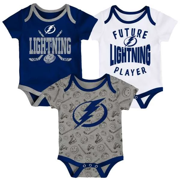 Baby Set Body TBA Slam Dunk 3-piece S/S Tampa Bay Lightning