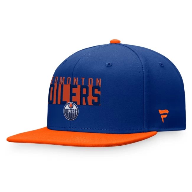 Kšiltovka EDM Fundamental Color Blocked Snapback Edmonton Oilers