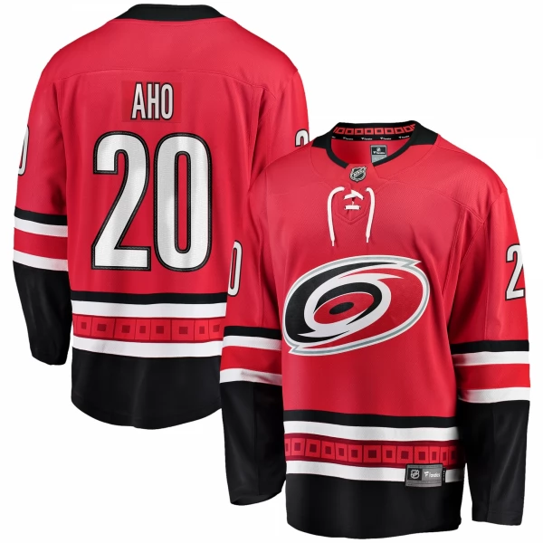 Dres CAR A20 Aho Breakaway Jersey Player Carolina Hurricanes