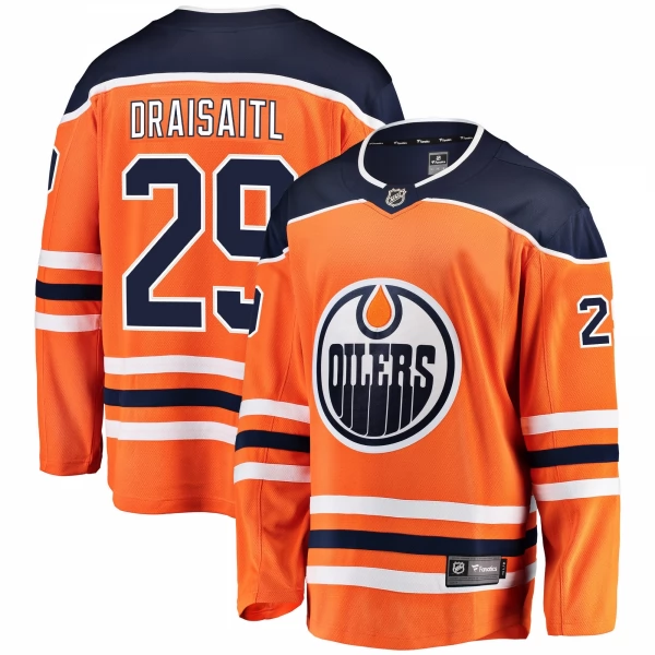 Jersey EDM D29 Leon Draisaitl Breakaway Player Edmonton Oilers