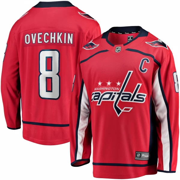 Dres WAS O08 Ovechkin Breakaway Jersey Player Washington Capitals