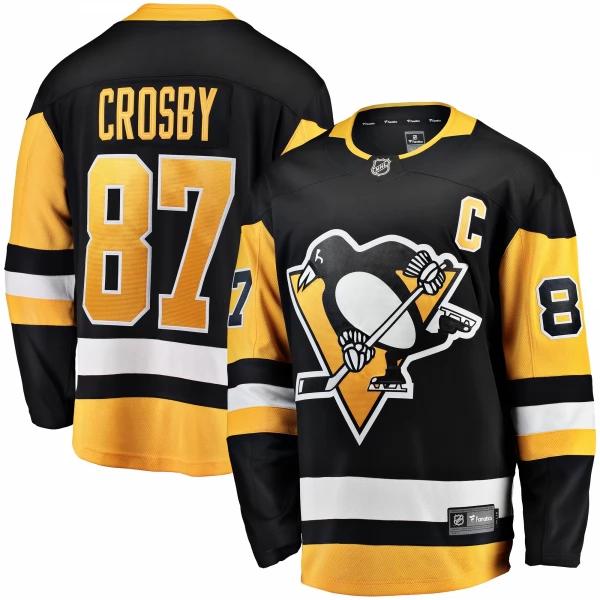 Dres PIT C87 Crosby Breakaway Jersey Player Pittsburgh Penguins