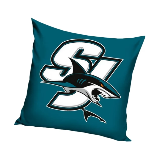 Polštář SJS 40x40 cm SJ Blue San Jose Sharks