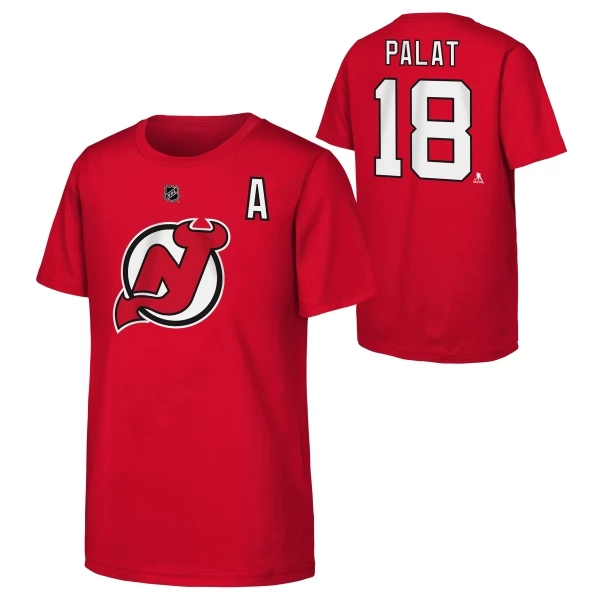 Tričko young adult alt. Captan N N SS Ondřej Palát New Jersey Devils