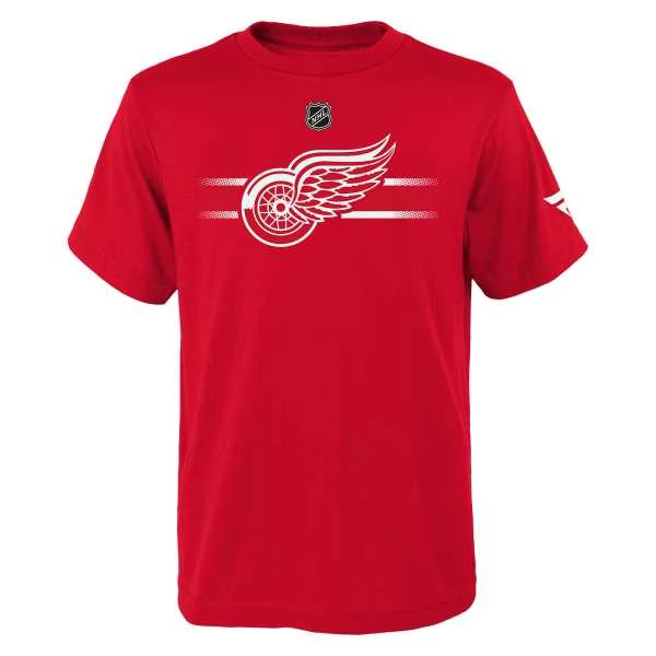 Tričko young adult DET Main Apro Logo S/S Cotton Home Detroit Red Wings