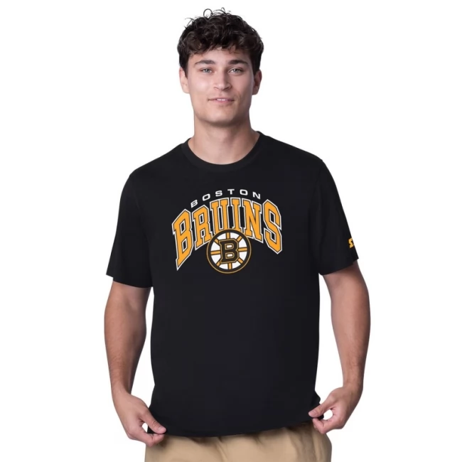 Tričko pánské BOS drop the puck SS tee Boston Bruins