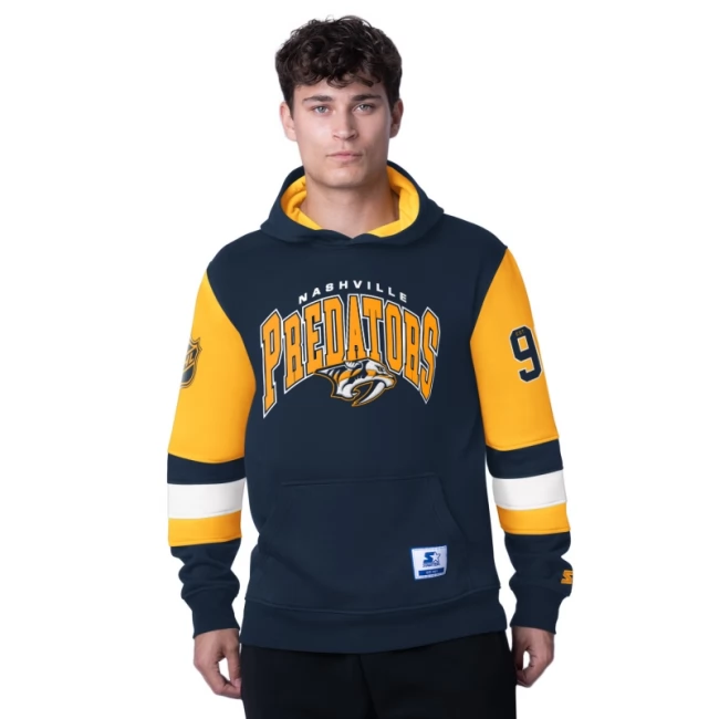 Mikina pánská NAS End Zone fleece hoodie Nashville Predators