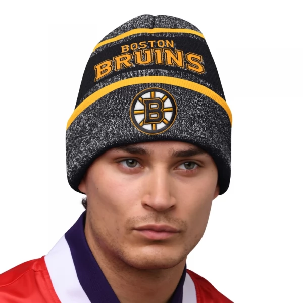 Kulich BOS Sideline beanie 2 Jaquard Boston Bruins