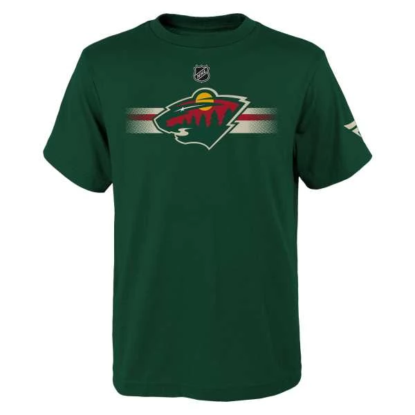 Tričko Young adult MIN Main Apro Logo S/S Cotton Home Minnesota Wild