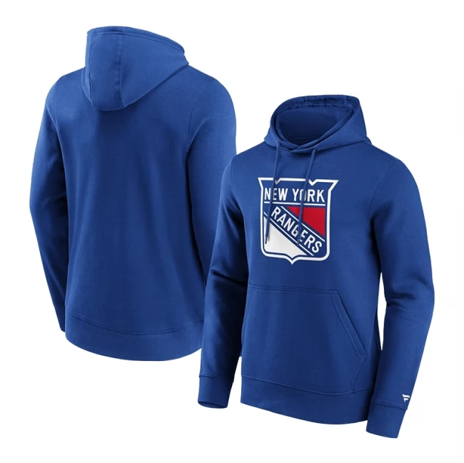 Mikina pánská NYR Primary Logo Graphic Hoodie New York Rangers