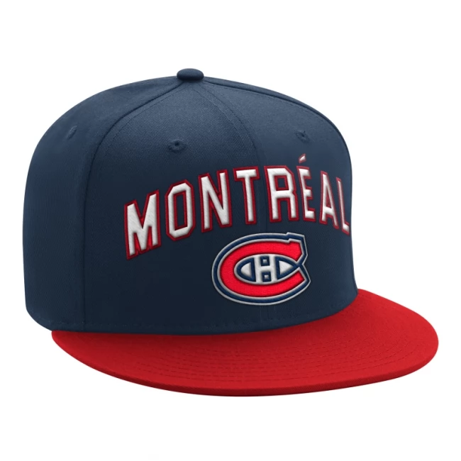 Cap MON snapback faceoff flat brim Montreal Canadiens