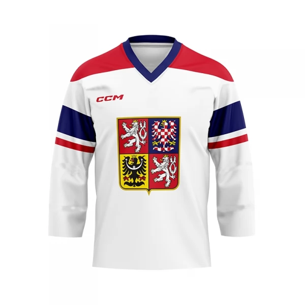 Fan jersey white Mistři 2024 personalization CH