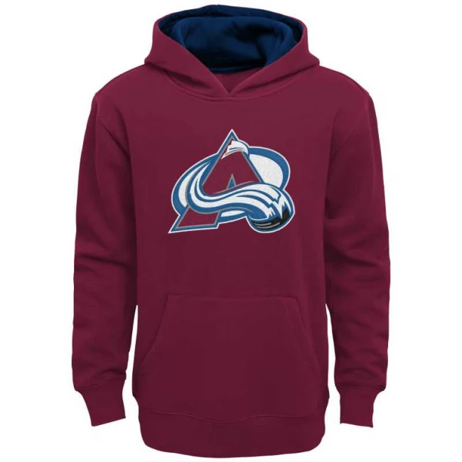 Mikina young adult COL Main Prime Pullover Fleece Hood Home Colorado Avalanche