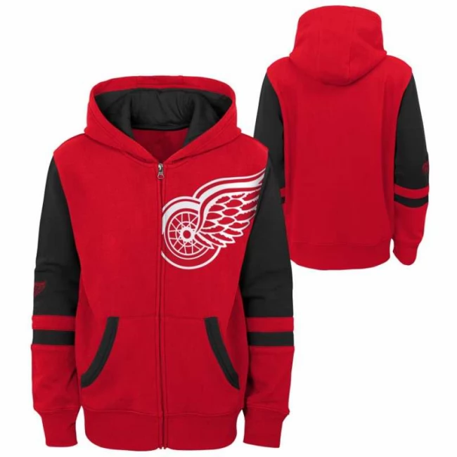 Mikina young adult DET Faceoff Full Zip Fleece Detroit Red Wings