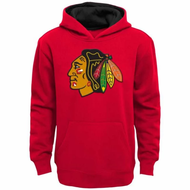Mikina young adult CHI Prime Pullover Fleece Chicago Blackhawks