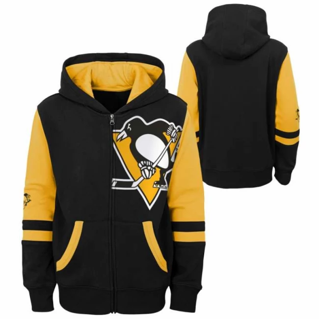 Mikina young adult PIT Faceoff Full Zip Fleece Pittsburgh Penguins