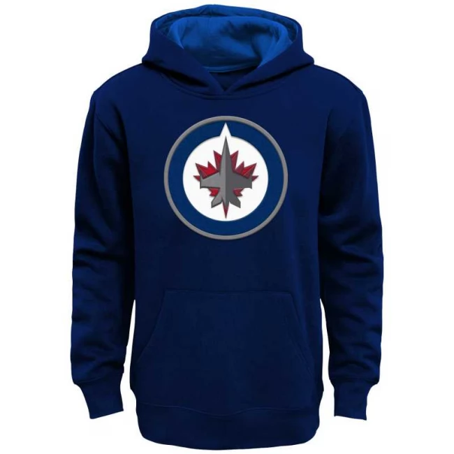 Mikina young adult WIN Main Prime Pullover Fleece Hood Home Winnipeg Jets