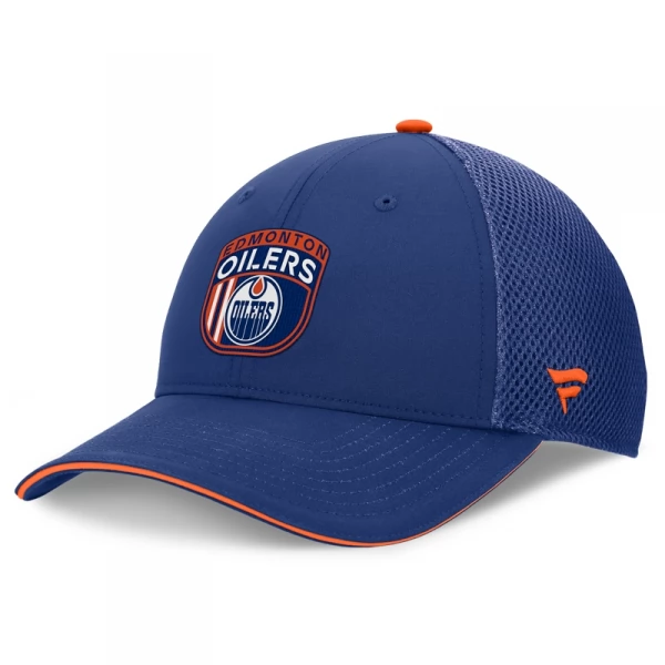 Cap EDM 24 Authentic Pro Draft Structured Trucker Edmonton Oilers