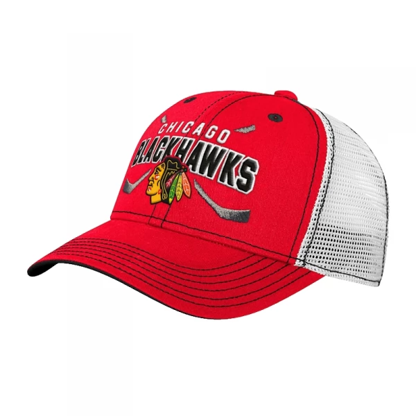 Kšiltovka youth CHI lockup meshback adjustable Chicago Blackhawks