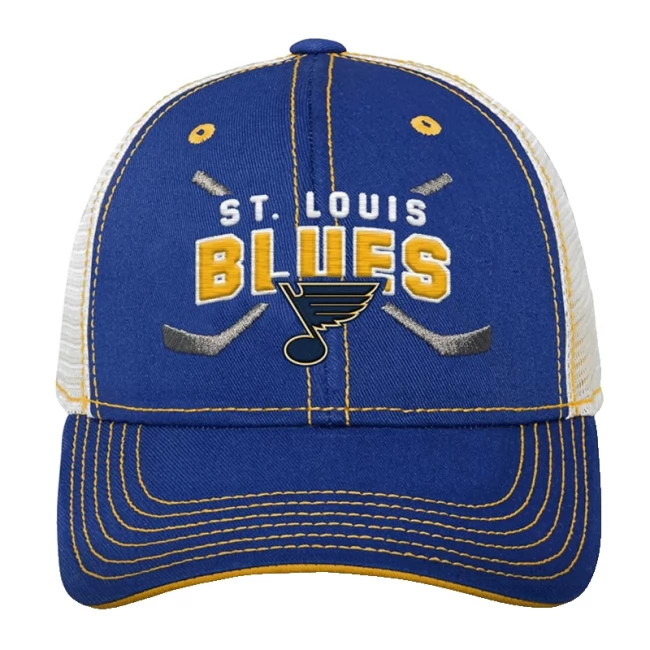 Kšiltovka youth STL lockup meshback adjustable St. Louis Blues